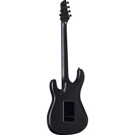 EKO Guitarra Eléctrica Aire 500 Stealth Matte Black, Cuerpo Paulownia, Pastillas Eko Rockbucker, 6 Cuerdas, Super-Strat