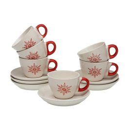 Juego de 6 Tazas con Plato Versa Yule Gres Precio: 18.8899997. SKU: B1447KPARM