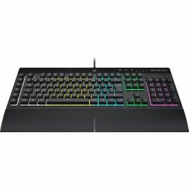 Corsair CH-9226765-FR Teclado Gaming K55 RGB PRO con iluminación RGB de 5 zonas y switches de domo de goma