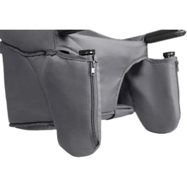 HAUCK Asiento de Mesa Móvil Fix N Sit para Niños de 6 meses a 15 kg, 37 x 42 x 32 cm, Gris Oscuro - AABYJ61345