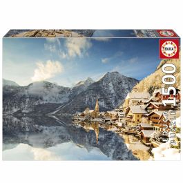 Educa Puzzle de 1500 Piezas Invierno en Hallstatt con Cola Especial FIX PUZZLE® Precio: 15.59448. SKU: B1FKDD4EYA