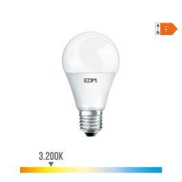 Edm Bombilla LED Standard E27 12V AC/DC 10W 1020lm 3200K Luz Cálida Ø6 x 11 cm