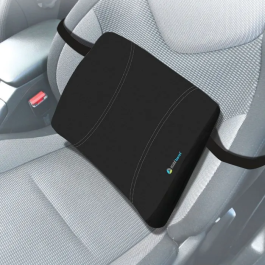 Kine Travel Cojín Ergonómico Lumbar para Espalda Baja - 36x27x6 cm, Diseñado por Fisioterapeuta para Aliviar Dolor