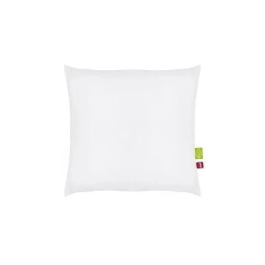 Abeil Juego de 2 Almohadas Orgánicas Comfort 60 x 60 cm Blanco