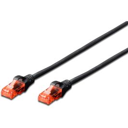 Digitus Cable de Red CAT 6 U/UTP LSZH, 0,25m, Negro