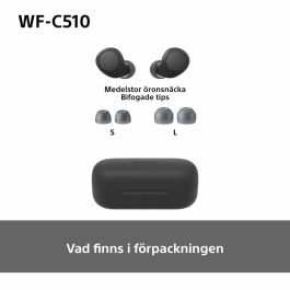 Sony WF-C510B.CE7 Auriculares Bluetooth con Estuche de Carga Autonomía 5h Negros