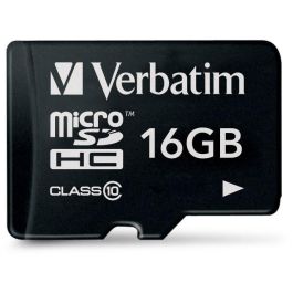 Verbatim Tarjeta Micro SDHC 16GB Clase 10 Verbatim Tarjeta Micro SDHC 16GB Clase 10