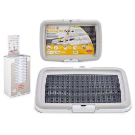 Stefanplast Bandeja WC para Mascotas 59x39x4.5 cm Plástico Blanco o Gris (24 Unidades) Precio: 299.69000006. SKU: S3601796