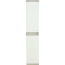 Plastiken Armario alto con 1 puerta y 2 baldas, 35 cm Plastiken Armario alto con 1 puerta y 2 baldas, 35 cm