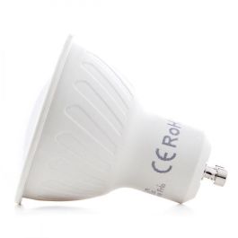 Pack 5 Bombillas LED GU10 6W 500Lm 4200ºK 40.000H [HO-GU10-SMD-6W-IC-W-PK5-AP]