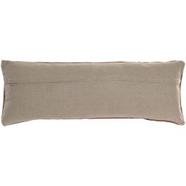 DKD Home Decor Cojin Boho Rojo Negro Kilim Polyester Lana Yute 85 x 30 cm (2 Unidades)