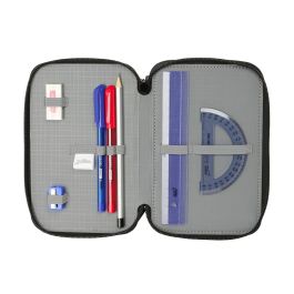 Safta Plumier triple Spider-Man "Attack" 37 piezas 12,5x19,5x5,5cm