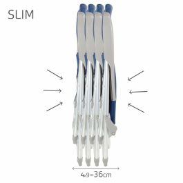 Silla plegable slim aluminio 6 posiciones con asas 47x56x89cm Silla plegable slim aluminio 6 posiciones con asas 47x56x89cm
