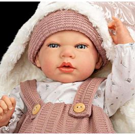 Muñeca reborn sandra con manta 40 cm.cuerpo blando Muñeca reborn sandra con manta 40 cm.cuerpo blando