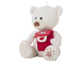 Peluche oso blanco mensajero 35cm. Precio: 12.1847. SKU: B1HSS497TW