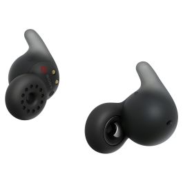 Sony WFL910B LinkBuds, Auriculares Inalámbricos True Wireless Open con Bluetooth 5.3, 8h/22h Batería, Carga Rápida, Resistencia IPX4, Control por Voz, Negro