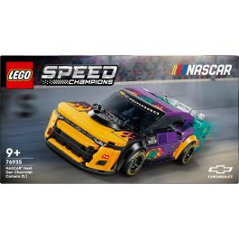 LEGO Speed Champions NASCAR Next Gen Chevrolet Camaro ZL1 Juego de Construcción para Niños a partir de 9 Años con 328 Piezas