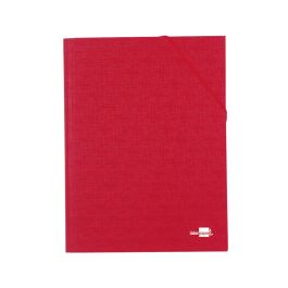 Carpeta Clasificadora Liderpapel 12 Departamentos Folio Prolongado Carton Forrado Roja