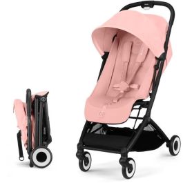 CYBEX - Cochecito ultracompacto y cómodo - ORFEO - 4 ruedas - Rosa Caramelo