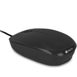 Ratón Óptico NGS NGS-MOUSE-0906 Negro 1000 dpi Ratón Óptico NGS NGS-MOUSE-0906 Negro 1000 dpi