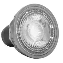 Silver Bombilla LED Evo Silver Dicroica GU10 8W 3000K Luz Cálida Gris