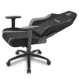 SHARKOON Silla Gaming SKILLER SGS20, Asiento y Respaldo Acolchado, Soporte Lumbar y Cervical, Estructura Robusta, Tela