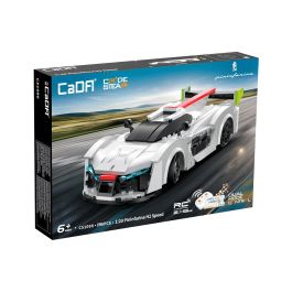 Pininfarina H2 Speed C51090W Coche de Carreras Eléctrico de Hidrógeno a Control Remoto 1:20 (296 piezas) para montar