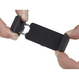 Rawlink Soporte Smartphone para Coche Giratorio 180° Extensible de 5.5cm a 8.7cm Negro ABS TPR Polipropileno 67x24mm