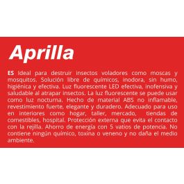 Aprilla Mata Insectos Led #-32- (8 Unidades) Aprilla Mata Insectos Led #-32- (8 Unidades)