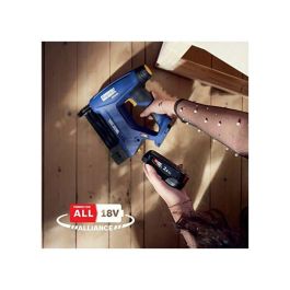 Grapadora a batería de 18 V para 606/12-25mm - 8/15-25mm - RAPID - BTX606 - Estuche + batería 2,5Ah + cargador Grapadora a batería de 18 V para 606/12-25mm - 8/15-25mm - RAPID - BTX606 - Estuche + batería 2,5Ah + cargador
