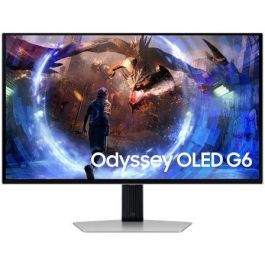 Samsung S27DG600SU Monitor Gaming G6 Odyssey OLED 27" QHD 360Hz 0.03ms FreeSync Premium Pro Regulable Plata Samsung S27DG600SU Monitor Gaming G6 Odyssey OLED 27" QHD 360Hz 0.03ms FreeSync Premium Pro Regulable Plata