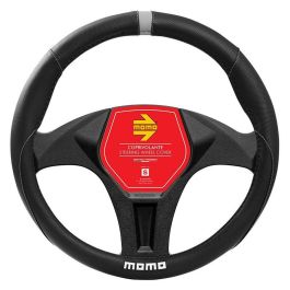 Funda Volante Momo Elegant Universal Negro Y Gris 38-39 cm MOMLSWC010BG