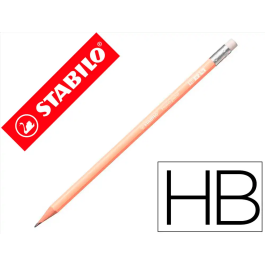 Stabilo Lapiz Grafito Swano Pastel Melocotón -12U- Precio: 3.95000023. SKU: B18MF27VG2