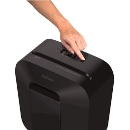Fellowes Destructora Manual Lx25 - Corte en Partículas 4x37 mm, 6 Hojas, Grapas, Clips, Tarjetas, 11.5L