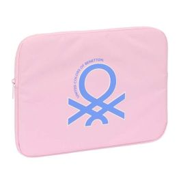 Funda para Portátil Benetton Pink Rosa (34 x 25 x 2 cm) Precio: 8.88999947. SKU: S4308246