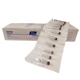 Nipro Jeringa Luer de 3 Cuerpos y 2 mL, Caja de 100 Unidades Precio: 5.50000055. SKU: B1HF8GVZHY