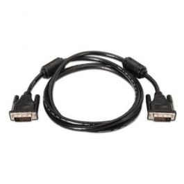 AISENS - CABLE DVI DUAL LINK 24+1 CON FERRITA, M-M, NEGRO, 1.8M AISENS - CABLE DVI DUAL LINK 24+1 CON FERRITA, M-M, NEGRO, 1.8M