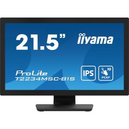 IIYAMA T2234MSC-B1S Monitor táctil 21.5" (54.6cm) Full HD IPS M-Touch con HDMI y DisplayPort