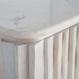 Aparador Madera-Mármol Salón 153 X 41 X 73 cm