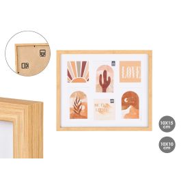 Marco 6 Fotos 10X15 Efecto Bambu Giftdecor (12 Unidades) Precio: 57.49999981. SKU: B12J6RSYGZ