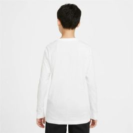 Camiseta de Manga Larga Niño Nike Sportswear Blanco XL