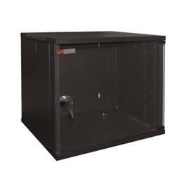WP WPN-RWA-06604-B Armario Rack 6U Bastidor de Pared/Suelo Negro, Puerta Cristal con Cierre, Acero, 50kg, 540x450x310mm, IP20 Precio: 75.58999954. SKU: S0202456