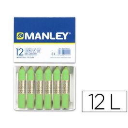 Manley Estuche De 12 Ceras 60 mm 22 Verde Amarillento Precio: 3.1339001936. SKU: B1BQKR2ZZM