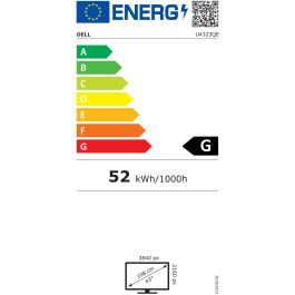 Dell U4323QE Monitor 43" 4K UHD IPS 3840x2160, 60Hz, 5ms, USB-C, 2xHDMI 2.1, 2xDP 1.4, Altavoces Integrados, Antirreflectante