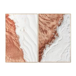 Cuadro Home ESPRIT Blanco Natural Escandinavo 80 x 3,5 x 120 cm (2 Unidades) Precio: 189.4999997. SKU: B128C55NTS