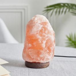 Home Deco Factory Lámpara De Sal Colección Natural