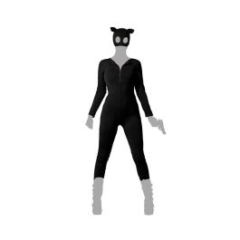 Disfraz Heroe Comic Gato Negro Mujer Adulto M-L Disfraz Heroe Comic Gato Negro Mujer Adulto M-L