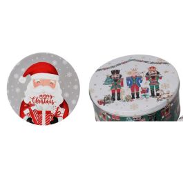 DKD Home Decor Centro Mesa Navidad Tradicional Multicolor de PP 33 x 33 x 1.5 cm Pack 12 Unidades Precio: 35.50000003. SKU: B148BYHN8X