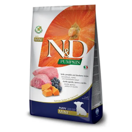 Farmina N&D Dog Puppy Pumpkin Mini Cordero - Alimento para cachorros, perras gestantes y en lactación, con calabaza y cordero, 2.5 kg Precio: 29.348. SKU: B1H6Y3ANRG