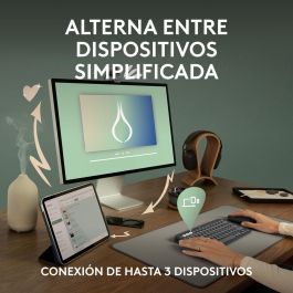 Logitech Teclado Pebble Keys 2 K380s Bluetooth, Diseño Delgado y Minimalista con Plástico Reciclado